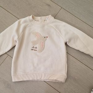 French Cream Beige Sweater For Baby